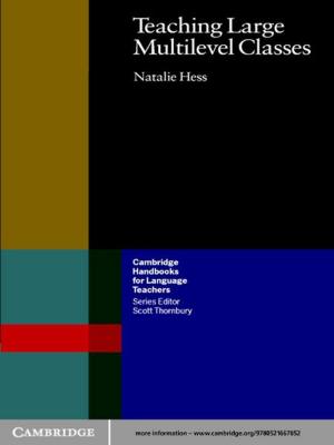 Cover of the book Teaching Large Multilevel Classes by Nello Cristianini, Matthew W. Hahn
