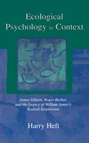 Cover of the book Ecological Psychology in Context by François Gauthier