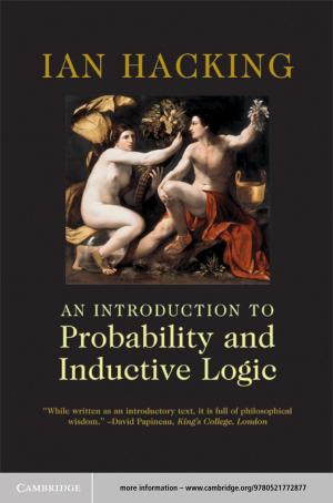 Cover of the book An Introduction to Probability and Inductive Logic by George Colpitts