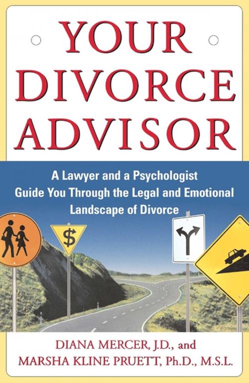 Cover of the book Your Divorce Advisor by Diana Mercer, J.D., Marsha Kline Pruett, Ph.D., Touchstone