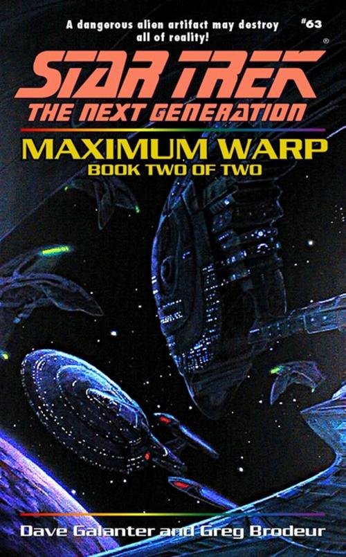 Cover of the book Maximum Warp: Book Two by Dave Galanter, Greg Brodeur, Pocket Books/Star Trek