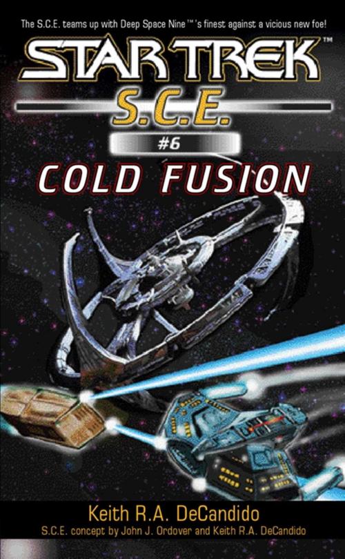 Cover of the book Cold Fusion by Keith R. A. DeCandido, Pocket Books/Star Trek