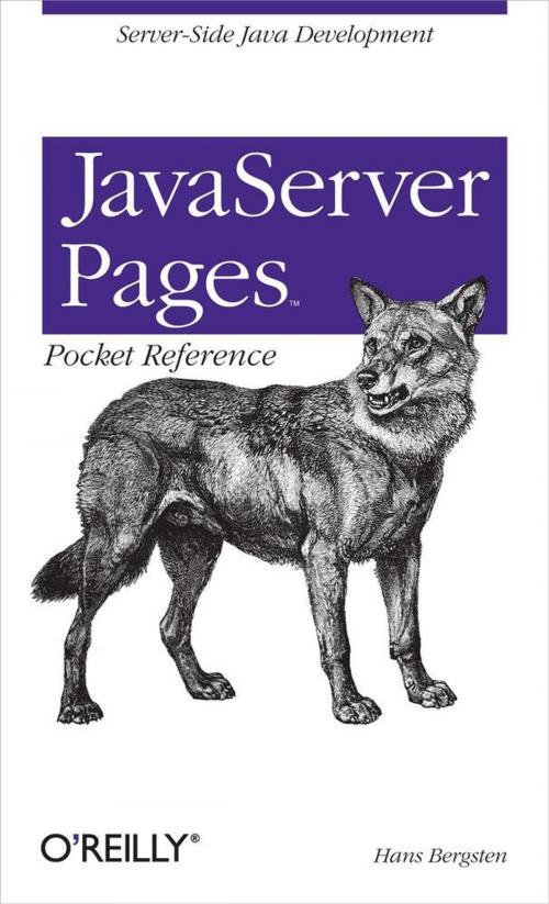 Cover of the book JavaServer Pages Pocket Reference by Hans Bergsten, O'Reilly Media