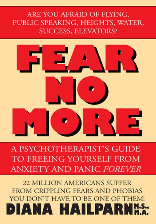 Cover of the book Fear No More by Diana Hailparn, Xlibris US