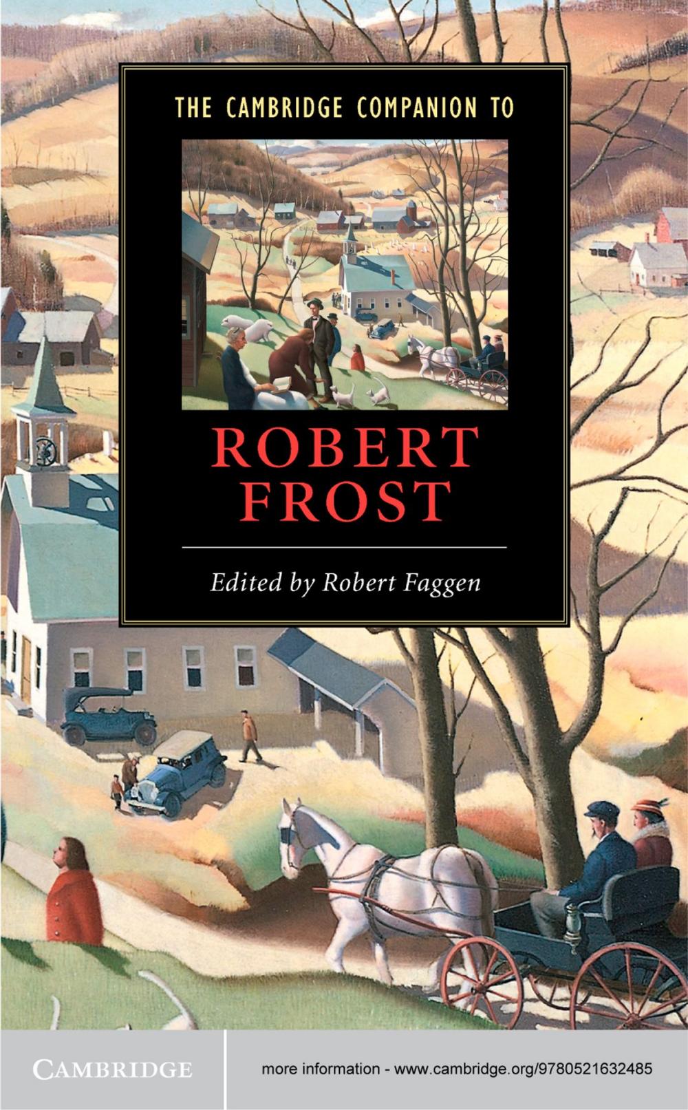 Big bigCover of The Cambridge Companion to Robert Frost