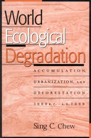 Cover of the book World Ecological Degradation by Jason E. Miller, Oona Schmid, Catherine Besteman, Peter Biella, Tom Boellstorff, Don Brenneis, Mary Bucholtz, Paul N. Edwards, Paul A. Garber, William Green, Linda Forman, Ricky S. Huard, Hugh W. Jarvis, Cecilia Vindrola Padros, John Kevin Trainor, James M. Wallace