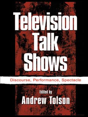 Cover of the book Television Talk Shows by 