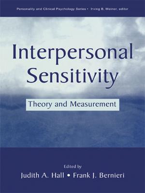 Cover of the book Interpersonal Sensitivity by Thomas Hobbes