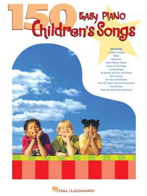 Book cover of 150 Easy Piano Children's Songs (Songbook)