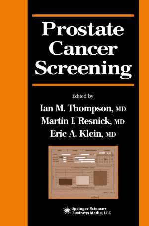 Cover of the book Prostate Cancer Screening by Amitava Dasgupta