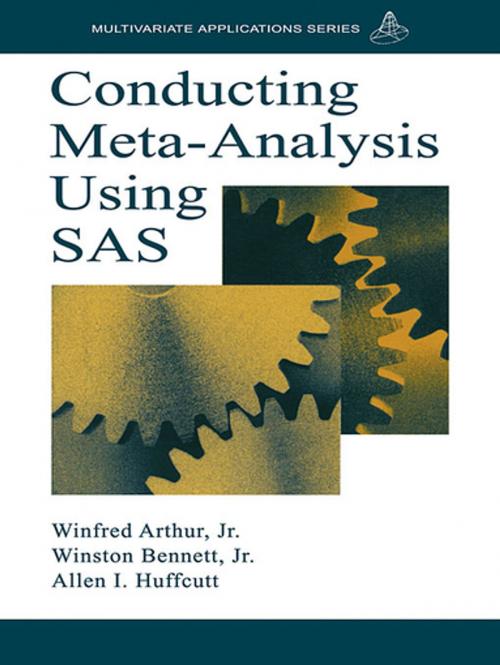 Cover of the book Conducting Meta-Analysis Using SAS by Winfred Arthur, Jr., Winston Bennett, Allen I. Huffcutt, Taylor and Francis