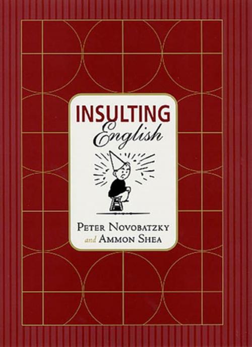 Cover of the book Insulting English by Peter Novobatzky, Ammon Shea, St. Martin's Press