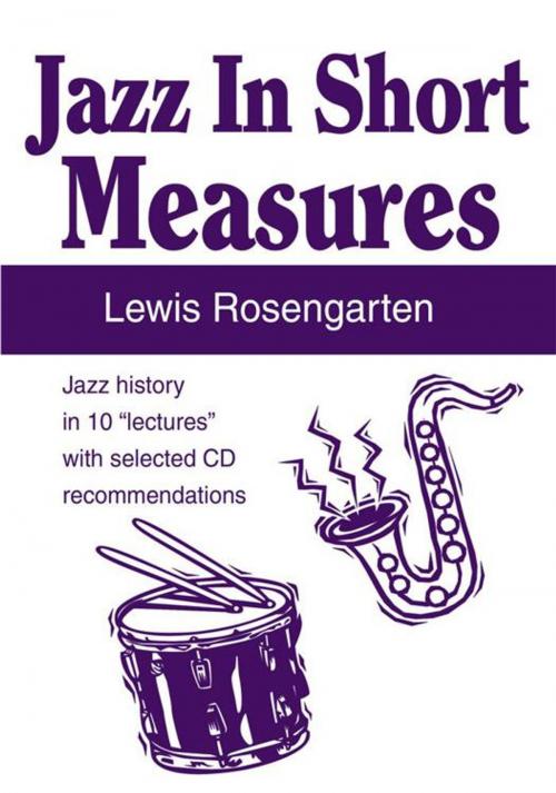Cover of the book Jazz in Short Measures by Lewis Rosengarten, iUniverse
