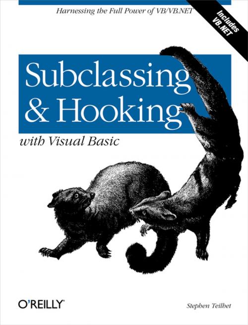 Cover of the book Subclassing and Hooking with Visual Basic by Stephen Teilhet, O'Reilly Media