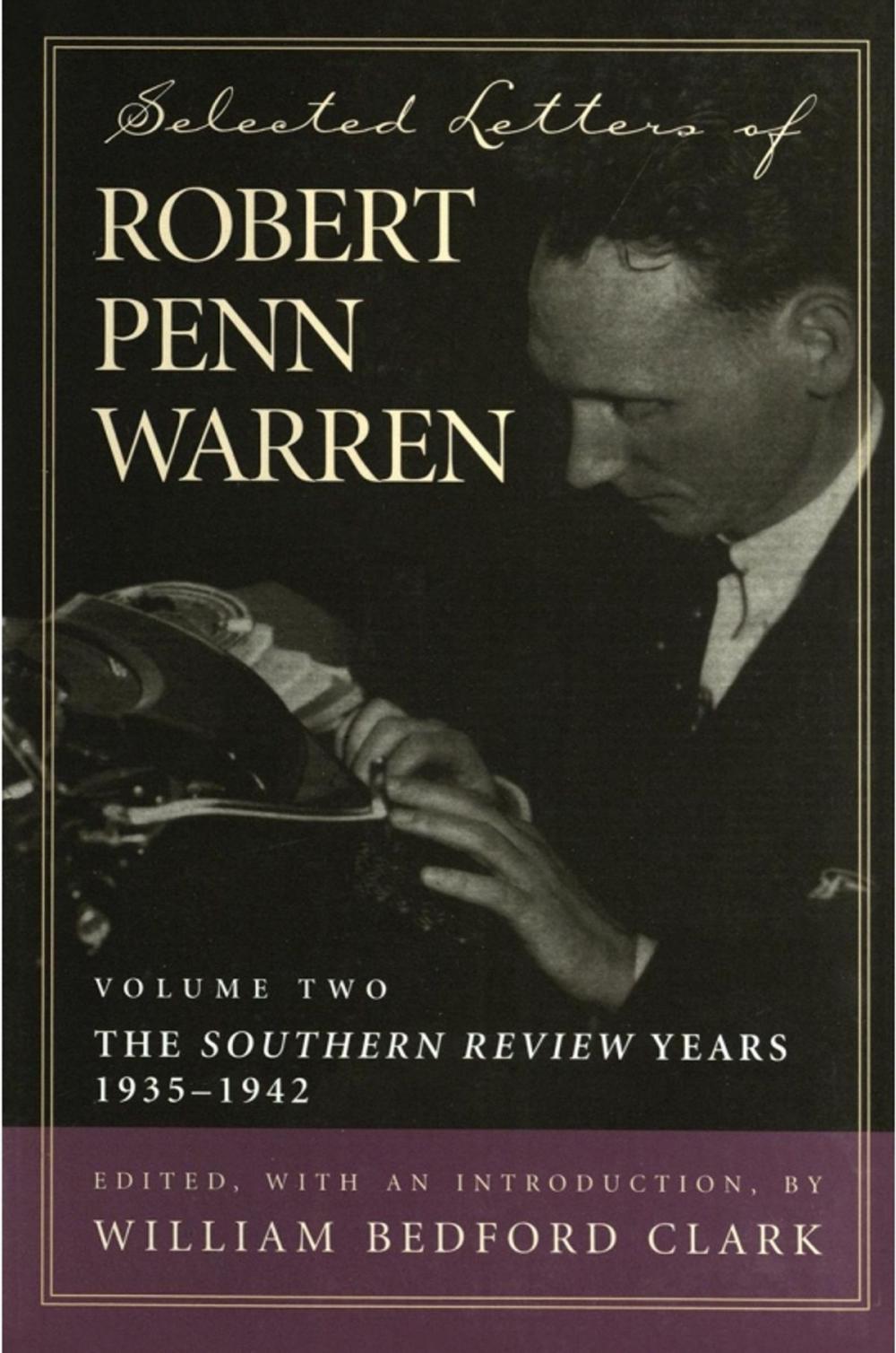 Big bigCover of Selected Letters of Robert Penn Warren