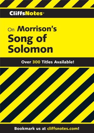 Book cover of CliffsNotes on Morrison's Song of Solomon