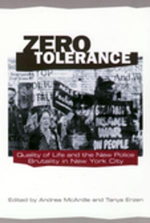 Cover of the book Zero Tolerance by David E. Settje