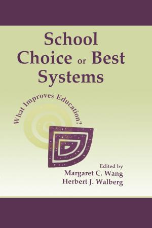 Cover of the book School Choice Or Best Systems by Robert J. Hartman