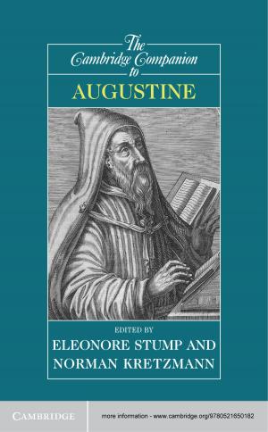 Cover of the book The Cambridge Companion to Augustine by David L. Poole, Alan K. Mackworth