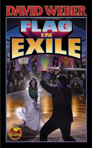 Cover of the book Flag in Exile by L. Sprague de Camp, Christopher Stasheff