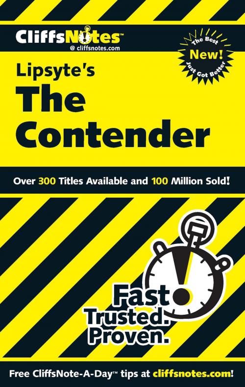 Cover of the book CliffsNotes on Lipsyte's The Contender by Stanley P Baldwin, HMH Books