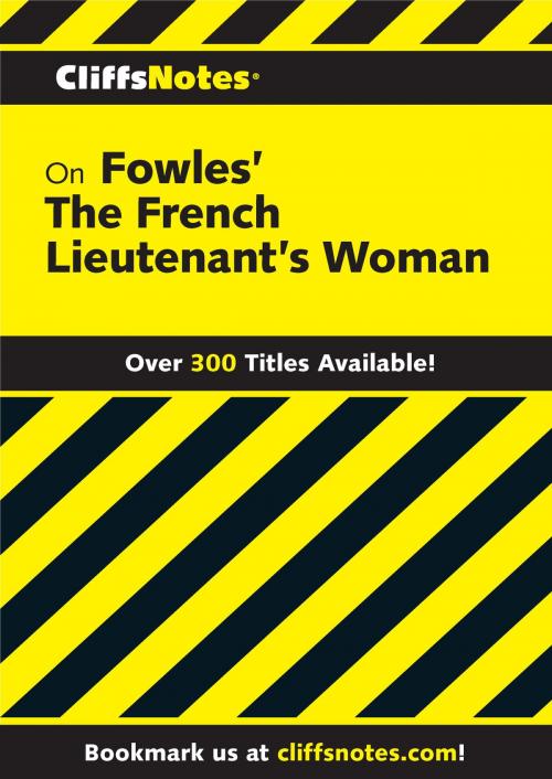 Cover of the book CliffsNotes on Fowles' The French Lieutenant's Woman by James F. Bellman, HMH Books