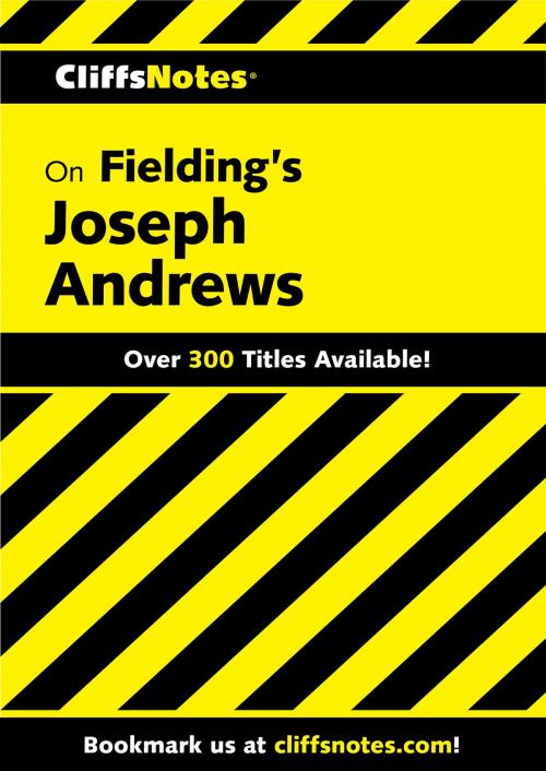 Cover of the book CliffsNotes on Fielding's Joseph Andrews by Michael B. Mavor, HMH Books