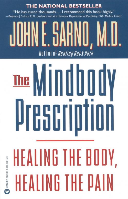 Cover of the book The Mindbody Prescription by John E. Sarno, Grand Central Publishing