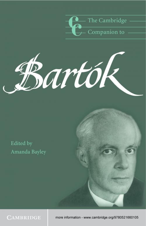 Cover of the book The Cambridge Companion to Bartók by , Cambridge University Press