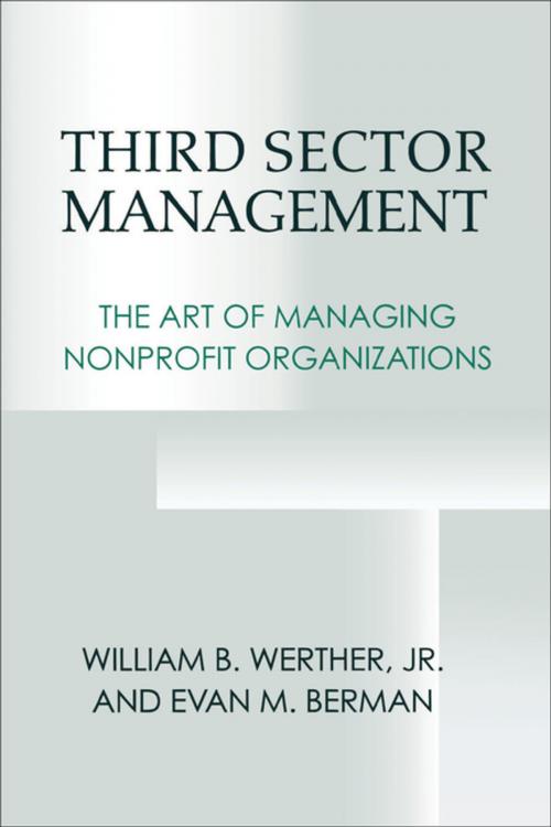 Cover of the book Third Sector Management by William B. Werther Jr., Evan Berman, Georgetown University Press