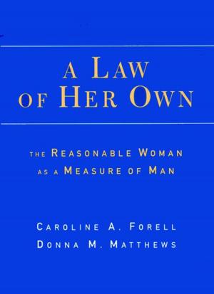 Cover of the book A Law of Her Own by Gregory S. Parks, Matthew Hughey