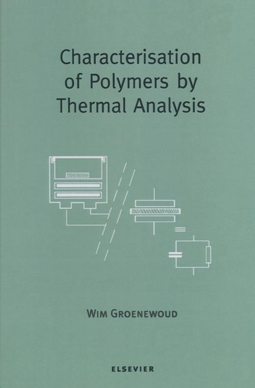 Cover of the book Characterisation of Polymers by Thermal Analysis by , Elsevier Science