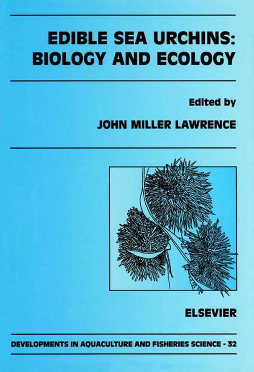 Cover of the book Edible Sea Urchins: Biology and Ecology by , Elsevier Science
