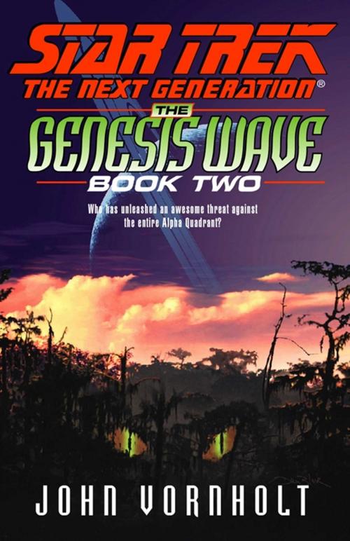 Cover of the book Genesis Wave: Book Two by John Vornholt, Pocket Books/Star Trek