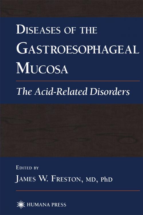 Cover of the book Diseases of the Gastroesophageal Mucosa by , Humana Press