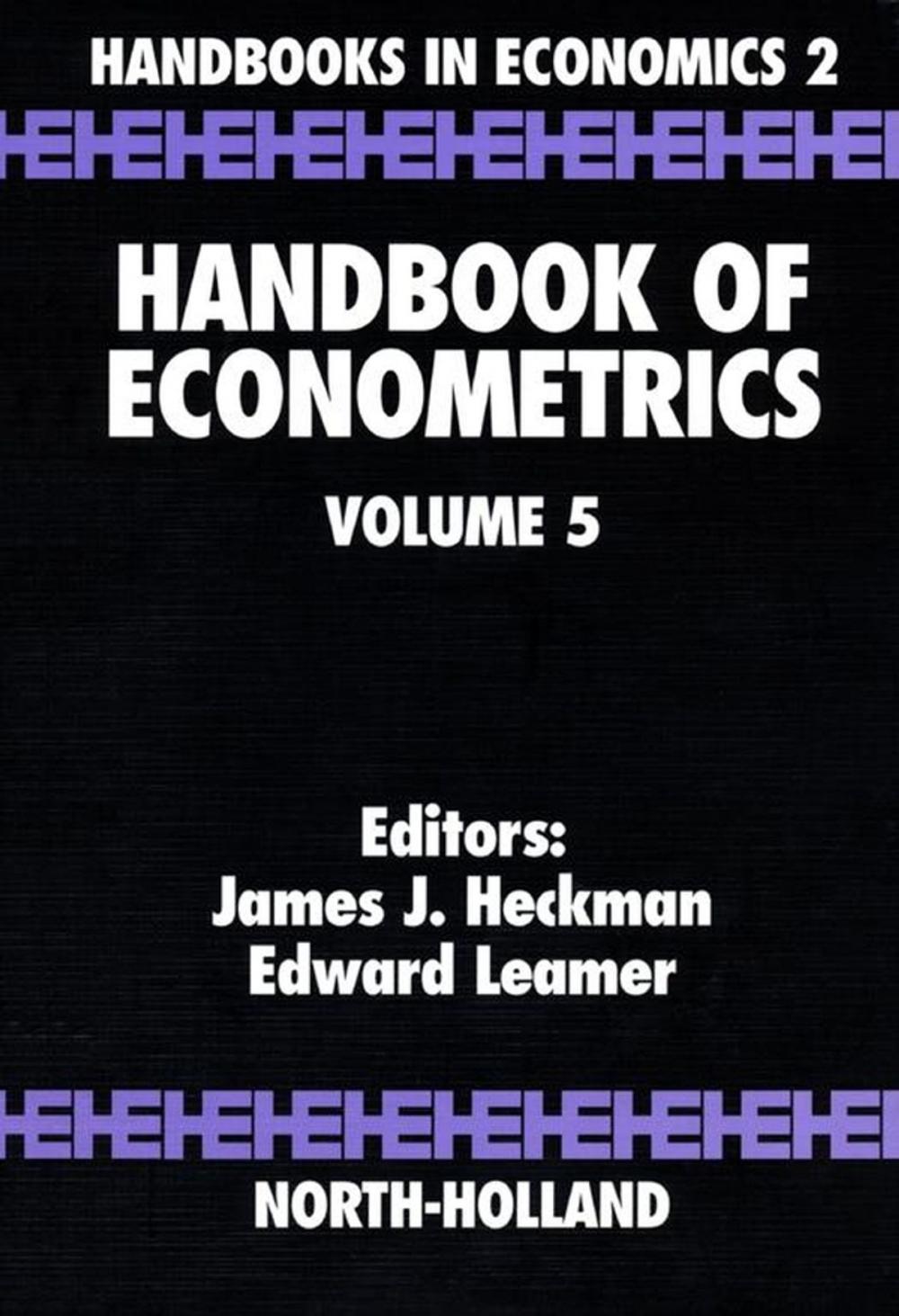 Big bigCover of Handbook of Econometrics
