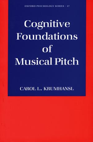Cover of the book Cognitive Foundations of Musical Pitch by Reuven Firestone