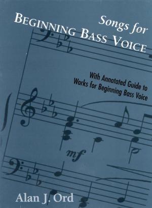 Cover of Songs for Beginning Bass Voice