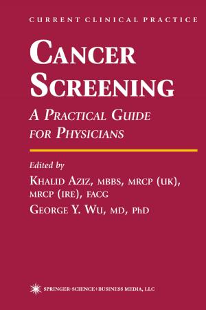 Cover of the book Cancer Screening by 