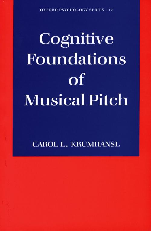 Cover of the book Cognitive Foundations of Musical Pitch by Carol L. Krumhansl, Oxford University Press