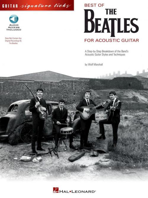Cover of the book Best of the Beatles for Acoustic Guitar by Wolf Marshall, The Beatles, Hal Leonard