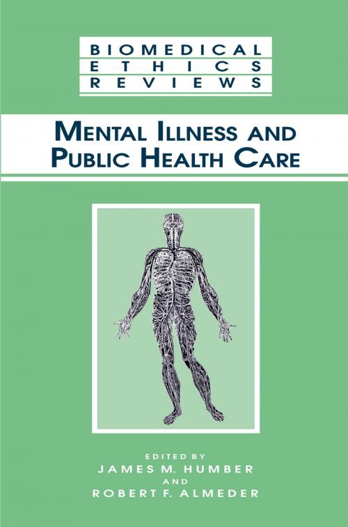 Cover of the book Mental Illness and Public Health Care by , Humana Press