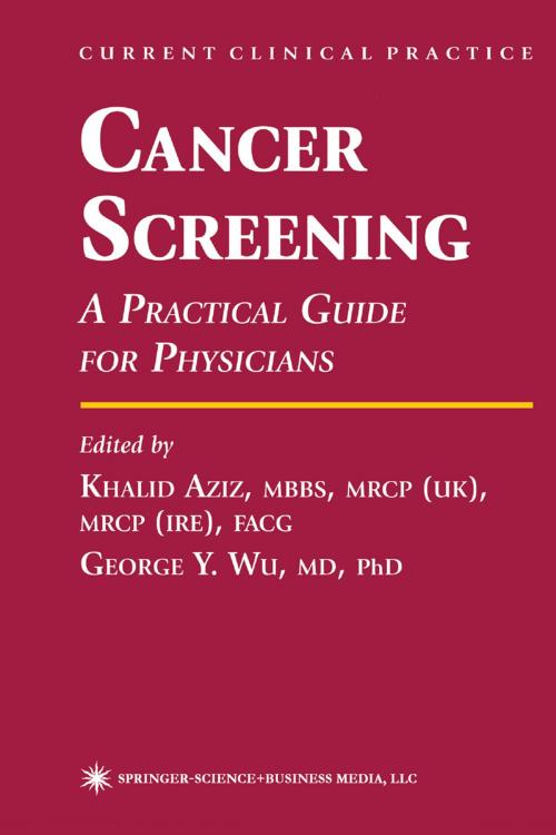 Cover of the book Cancer Screening by , Humana Press