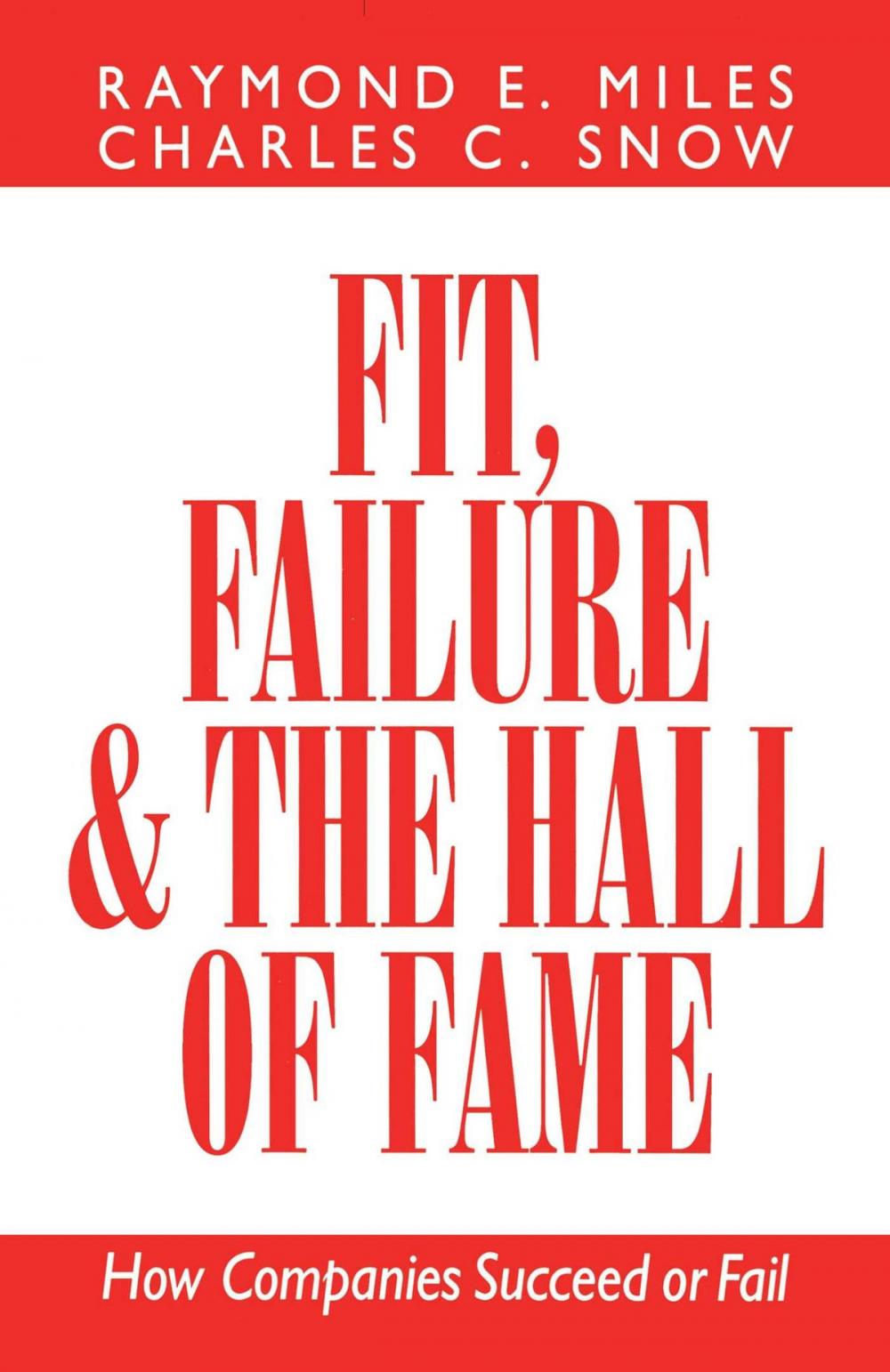 Big bigCover of Fit, Failure & the Hall of Fame