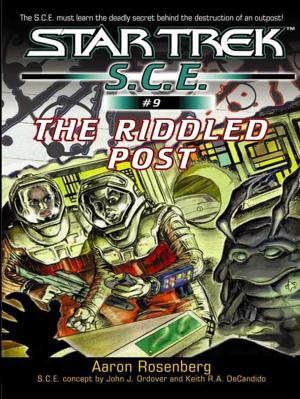 Cover of the book Star Trek: The Riddled Post by Kelly Meding