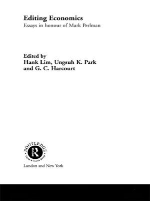 Cover of the book Editing Economics by Victor T. King