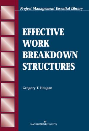 Cover of the book Effective Work Breakdown Structures by Brian Tracy
