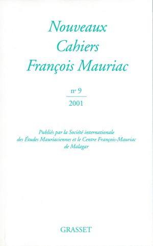 Cover of the book Nouveaux cahiers François Mauriac n°09 by Antoine Sénanque