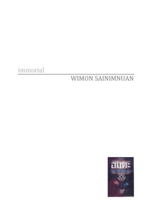 Cover of the book Immortal by Wimon Sainimnuan
