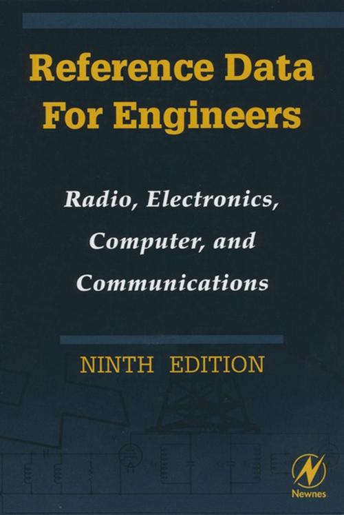 Cover of the book Reference Data for Engineers by Mac E. Van Valkenburg, Elsevier Science
